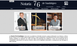 Notaria76gdl.com thumbnail