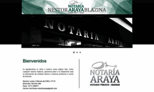 Notariaaraya.cl thumbnail