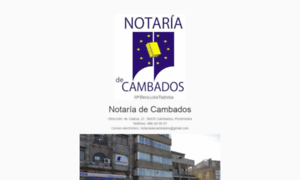Notariadecambados.com thumbnail