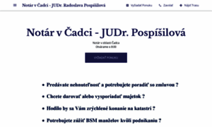 Notarsky-urad-judr-radoslava-pospisilova.business.site thumbnail