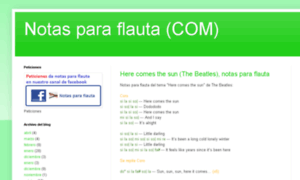 Notas-flauta.com thumbnail