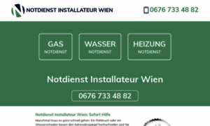 Notdienst-installateur-wien.com thumbnail