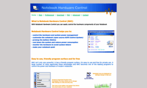 Notebookhardwarecontrol.net thumbnail