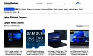 Notebookspot.com thumbnail