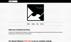 Notefornotemusic.com thumbnail