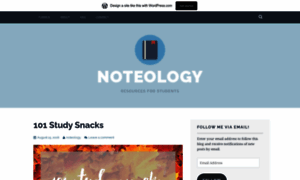 Noteology.wordpress.com thumbnail