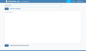 Noteonline.net thumbnail