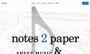 Notes2paper.com thumbnail