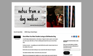 Notesfromadogwalker.com thumbnail