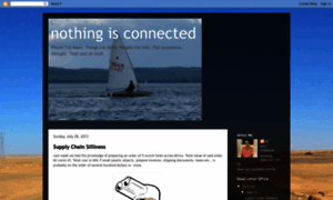 Nothingisconnected.blogspot.com thumbnail