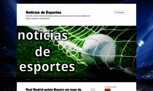 Noticiasesporte.wordpress.com thumbnail