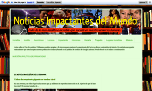 Noticiasimpactantesdelmundo.blogspot.com.es thumbnail
