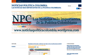 Noticiaspoliticacolombia.wordpress.com thumbnail