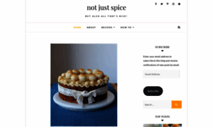 Notjustspice.com thumbnail