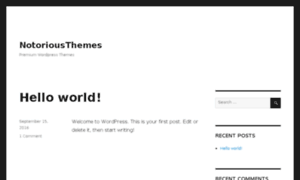 Notoriousthemes.com thumbnail