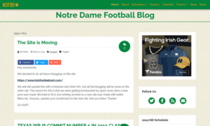 Notredamefootballschedule.net thumbnail