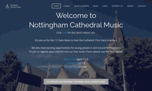Nottinghamcathedralmusic.com thumbnail