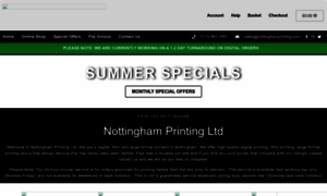 Nottinghamprinting.com thumbnail