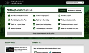 Nottinghamshire.gov.uk thumbnail