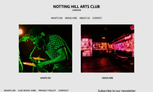 Nottinghillartsclub.com thumbnail