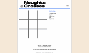 Noughts-and-crosses.com thumbnail