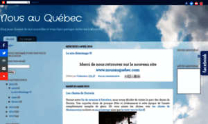 Nousauquebec.blogspot.ca thumbnail