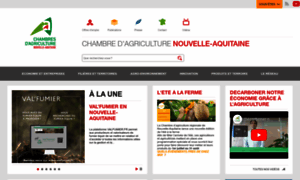 Nouvelle-aquitaine.chambres-agriculture.fr thumbnail