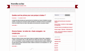 Nouvellesonline.wordpress.com thumbnail