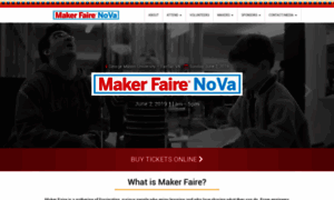 Nova.makerfaire.com thumbnail