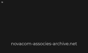 Novacom-associes-archive.net thumbnail