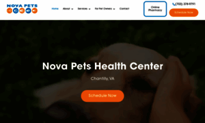 Novapetshealthcenter.com thumbnail