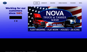 Novatruckwash.com thumbnail