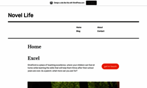 Novelfourlife.wordpress.com thumbnail