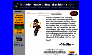 Noveltyansweringmachine.com thumbnail