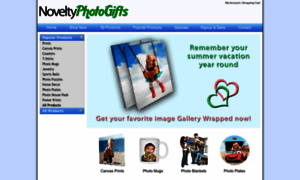 Noveltyphotogifts.com thumbnail