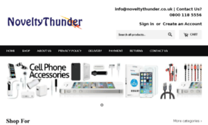 Noveltythunder.co.uk thumbnail