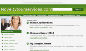 Noveltytourservices.com thumbnail