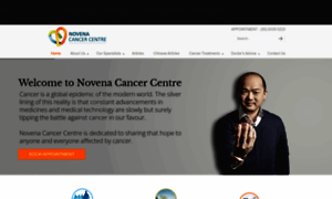 Novenacancercentre.com thumbnail