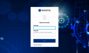 Novetta.okta.com thumbnail