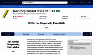 Novicorp-wintoflash-lite.software.informer.com thumbnail