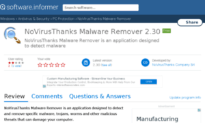 Novirusthanks-malware-remover.software.informer.com thumbnail