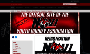 Noviyouthhockey.pucksystems.com thumbnail