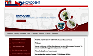 Novodent.com thumbnail
