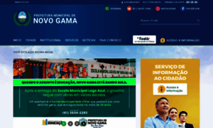 Novogama.go.gov.br thumbnail