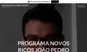 Novosricosjoaopedro.wordpress.com thumbnail