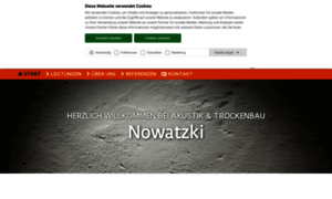Nowatzki-akustik-trockenbau.de thumbnail