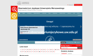 Nowewyrazy.uw.edu.pl thumbnail