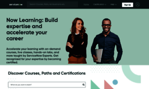 Nowlearning.servicenow.com thumbnail