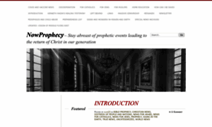 Nowprophecy.wordpress.com thumbnail