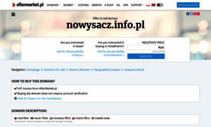 Nowysacz.info.pl thumbnail